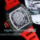 Swiss Copy Richard Mille RM12-01 Tourbillon Gold Fiber TPT Red Rubber Watches (8)_th.jpg